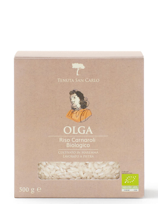 Olga Riso Carnaroli Biologico 500g | Tenuta San Carlo