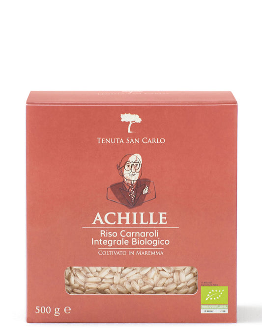 16 pezzi - Achille Riso Carnaroli Integrale Biologico 500g | Tenuta San Carlo